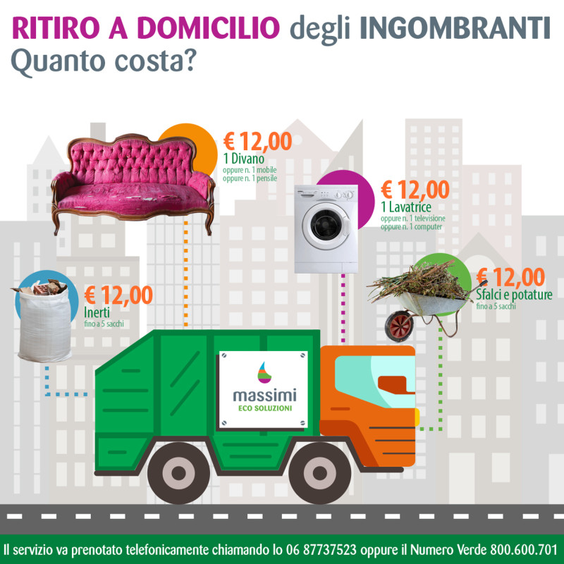 ritiro a domicilio ingombranti